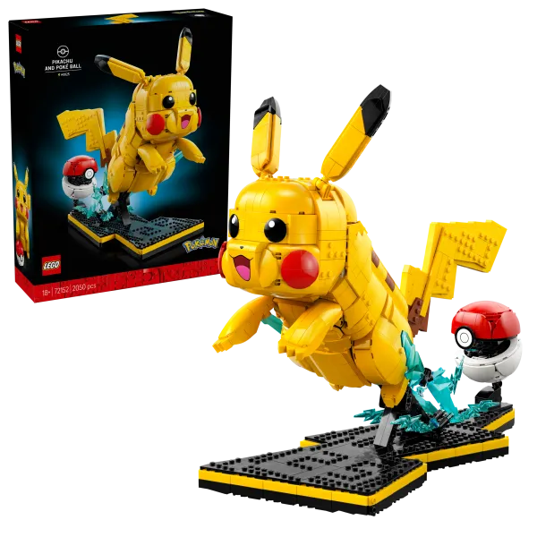 72152 Pikachu en Pokéball