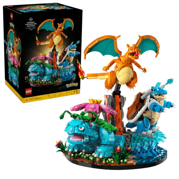 72153 - Venusaur, Charizard and Blastoise